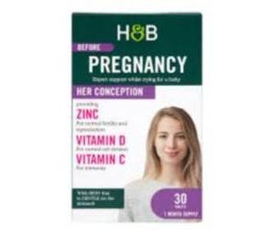 مکمل تقویتی پیش از بارداری بانوان H&B Her Conception – Before Pregnancy