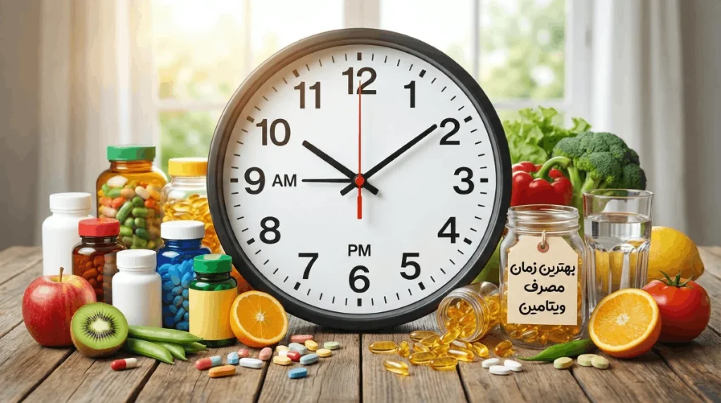بهترین زمان مصرف ویتامین C